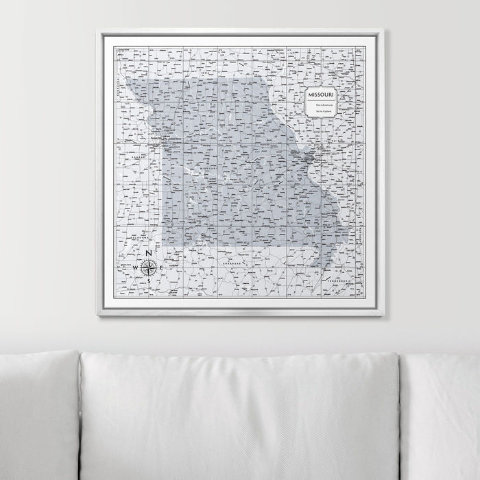 24" x 24" / Standard / Smooth White