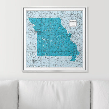 24" x 24" / Standard / Smooth White
