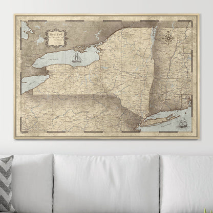 48" x 32" / Standard / Natural Oak