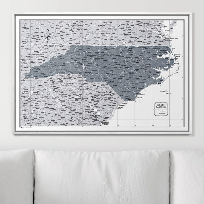 36" x 24" / Standard / Smooth White
