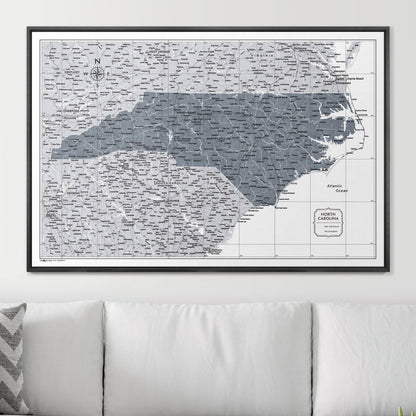 48" x 32" / Standard / Wood Grain Black