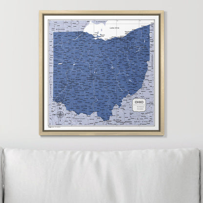 16" x 16" / Standard / Natural Oak