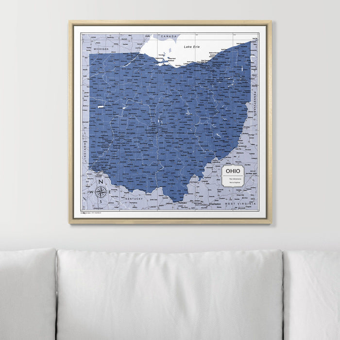 24" x 24" / Standard / Natural Oak