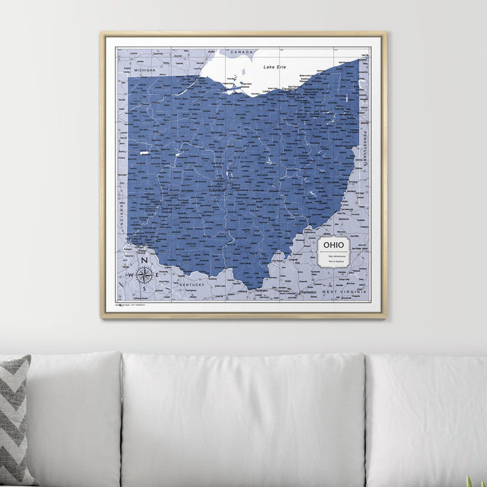 32" x 32" / Standard / Natural Oak
