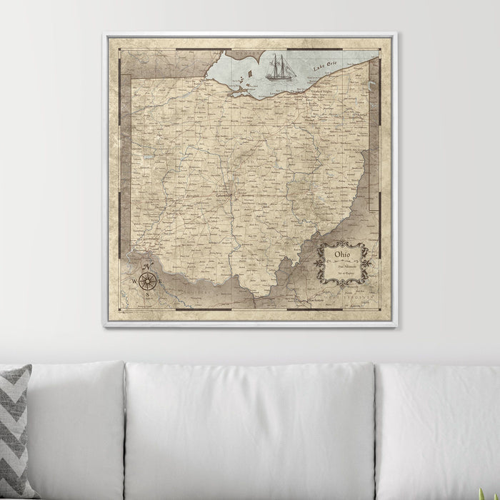 32" x 32" / Standard / Smooth White