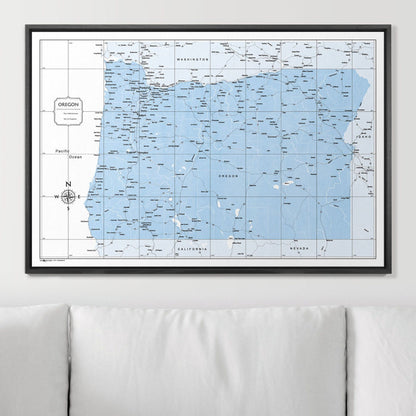 36" x 24" / Standard / Wood Grain Black