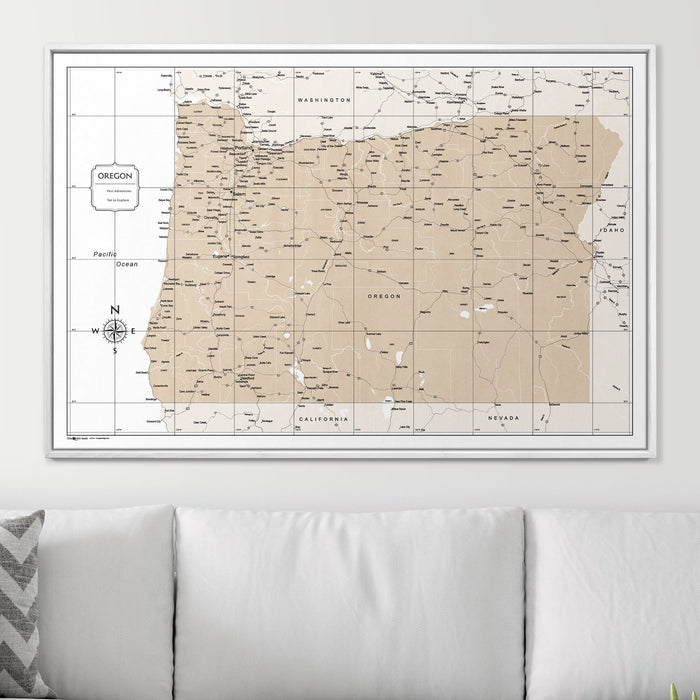 48" x 32" / Standard / Smooth White