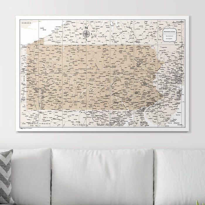 48" x 32" / Standard / No Frame