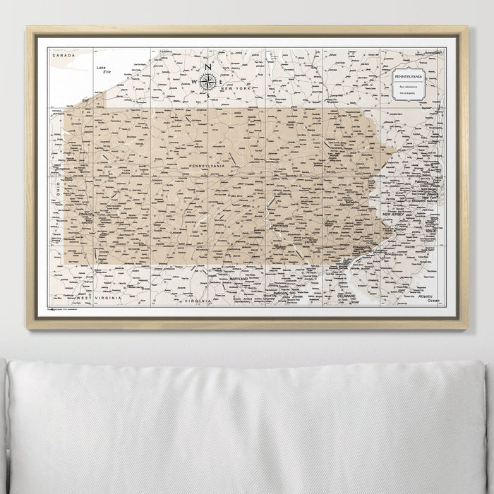 24" x 16" / Standard / Natural Oak