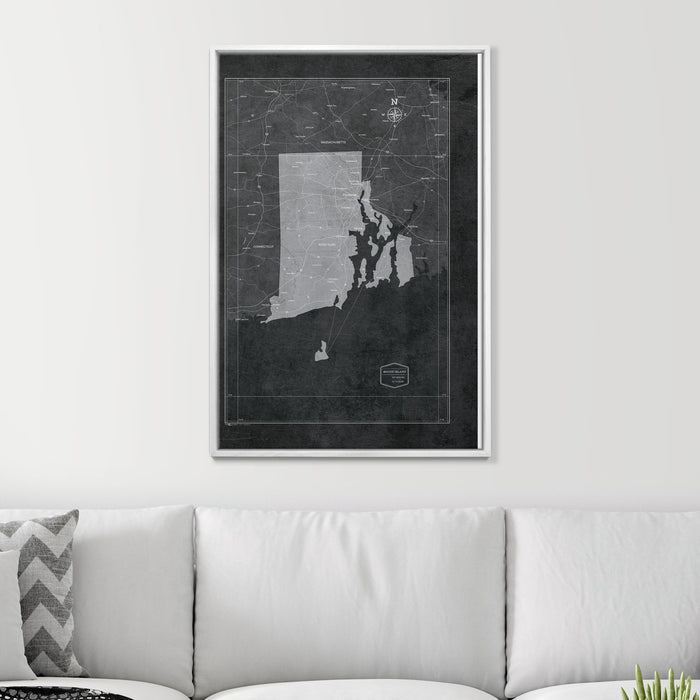 24" x 36" / Standard / Smooth White