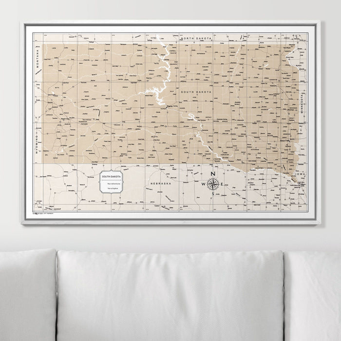 36" x 24" / Standard / Smooth White