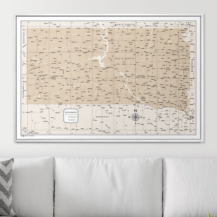 48" x 32" / Standard / Smooth White