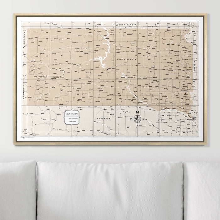 36" x 24" / Standard / Natural Oak