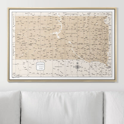 36" x 24" / Standard / Natural Oak