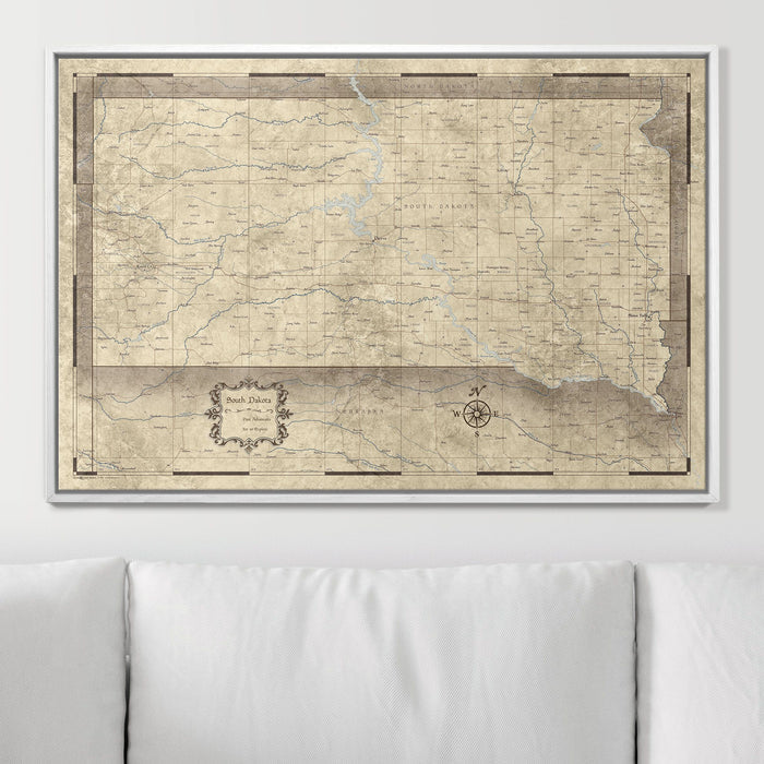 36" x 24" / Standard / Smooth White