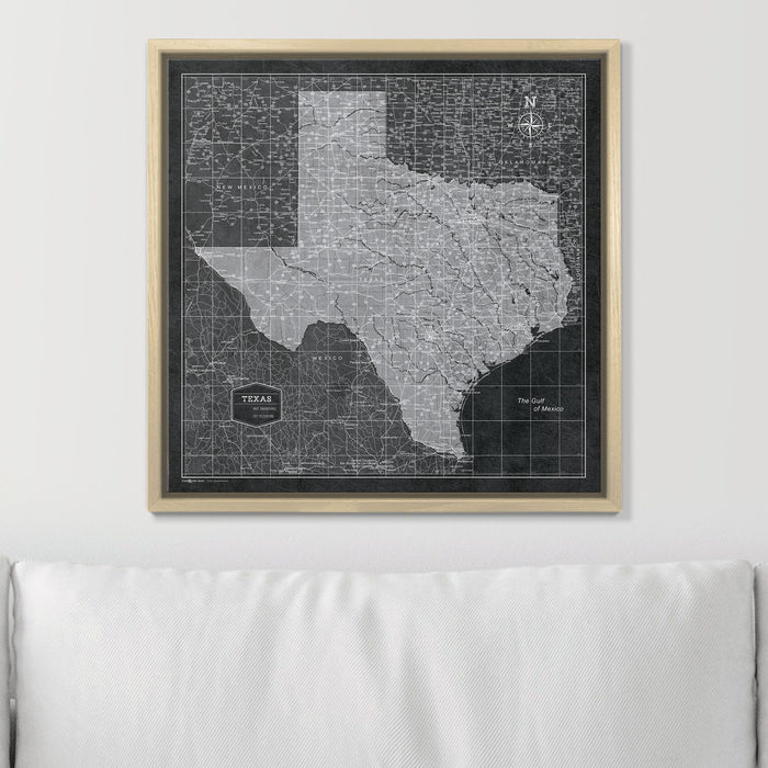 16" x 16" / Standard / Natural Oak