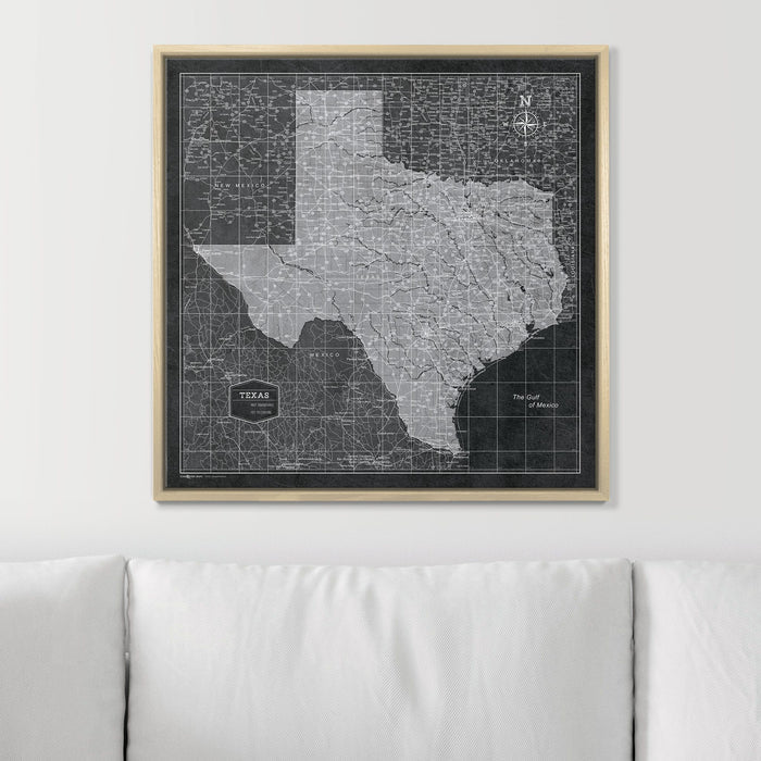 24" x 24" / Standard / Natural Oak