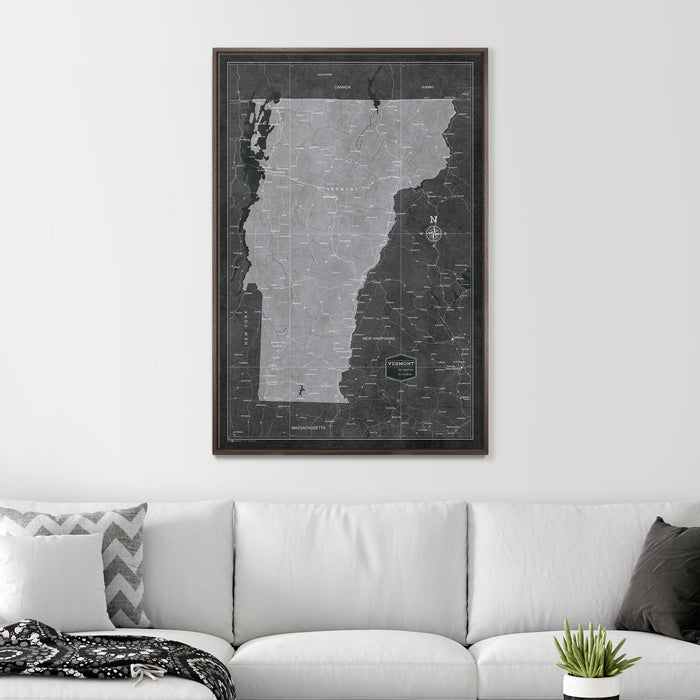 32" x 48" / Standard / Dark Walnut