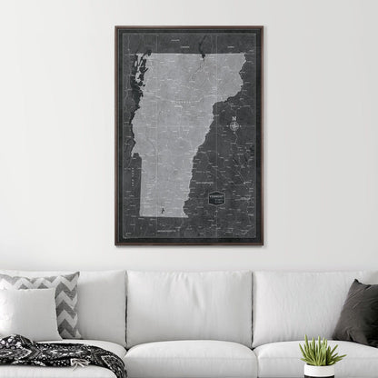 32" x 48" / Standard / Dark Walnut