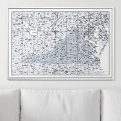 36" x 24" / Standard / Smooth White
