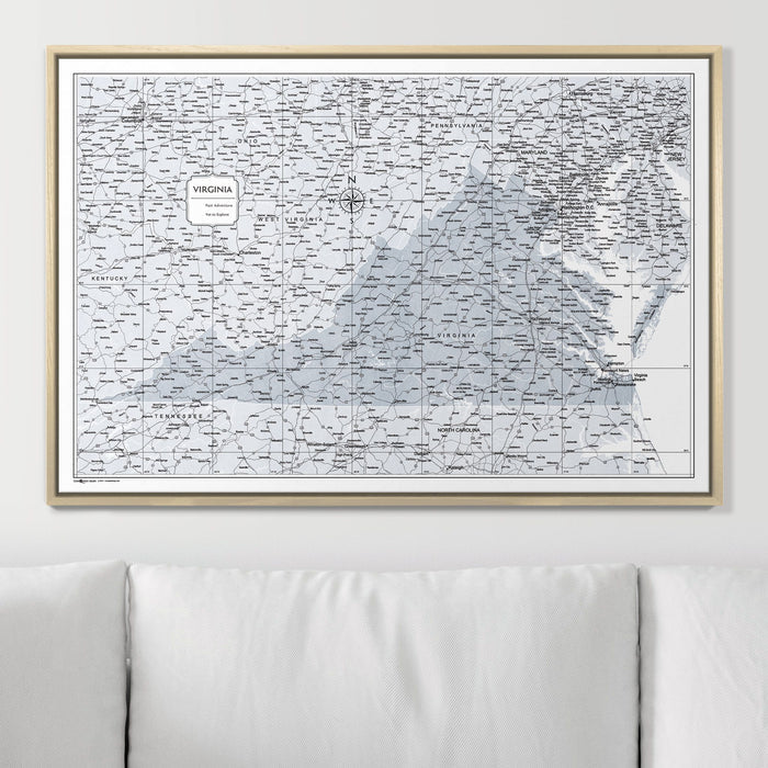 36" x 24" / Standard / Natural Oak
