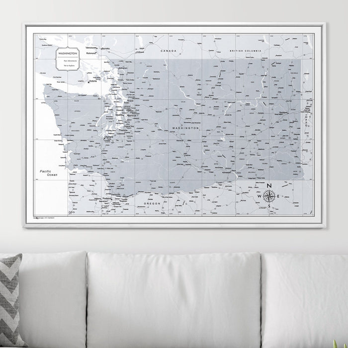 48" x 32" / Standard / Smooth White