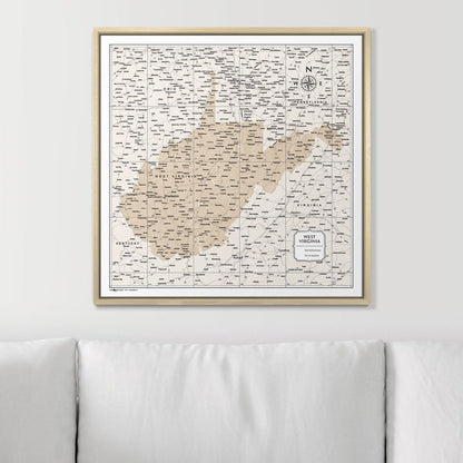 24" x 24" / Standard / Natural Oak