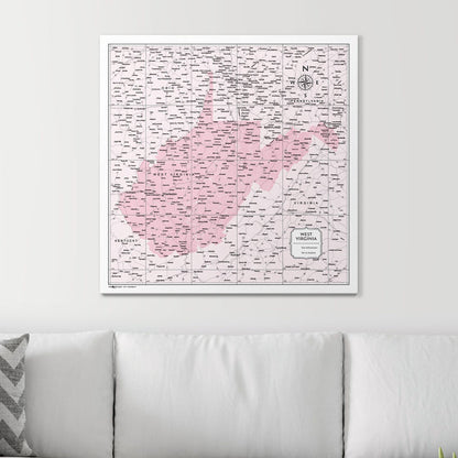 32" x 32" / Standard / No Frame
