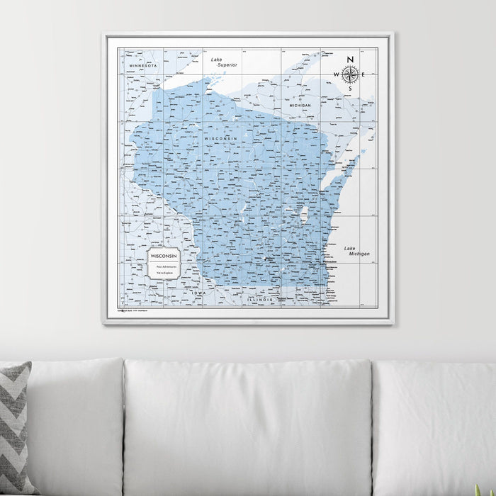 32" x 32" / Standard / Smooth White