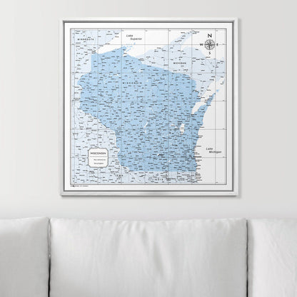 24" x 24" / Standard / Smooth White