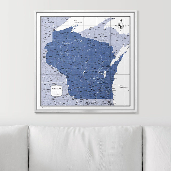 24" x 24" / Standard / Smooth White