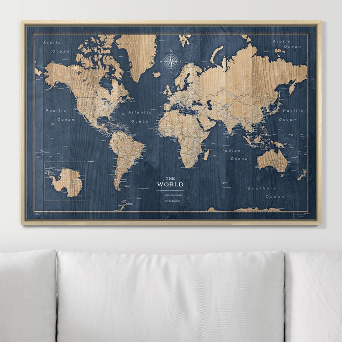 36" x 24" / Standard / Natural Oak