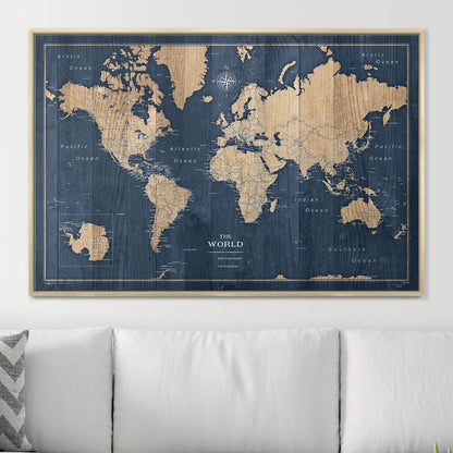 48" x 32" / Standard / Natural Oak