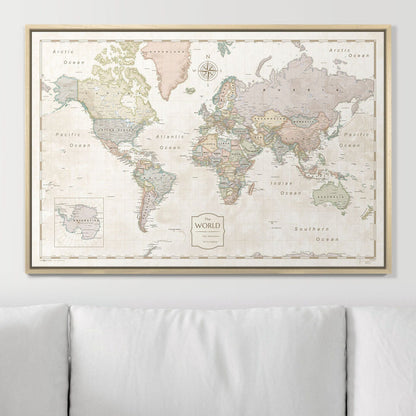 36" x 24" / Standard / Natural Oak