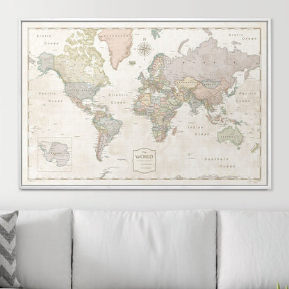 48" x 32" / Standard / Smooth White