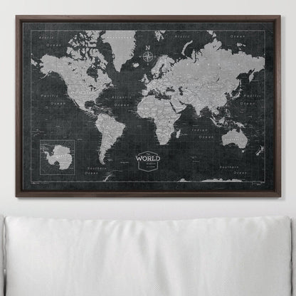 24" x 16" / Standard / Dark Walnut