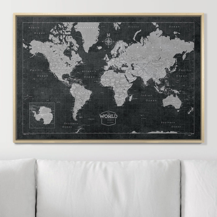 36" x 24" / Standard / Natural Oak