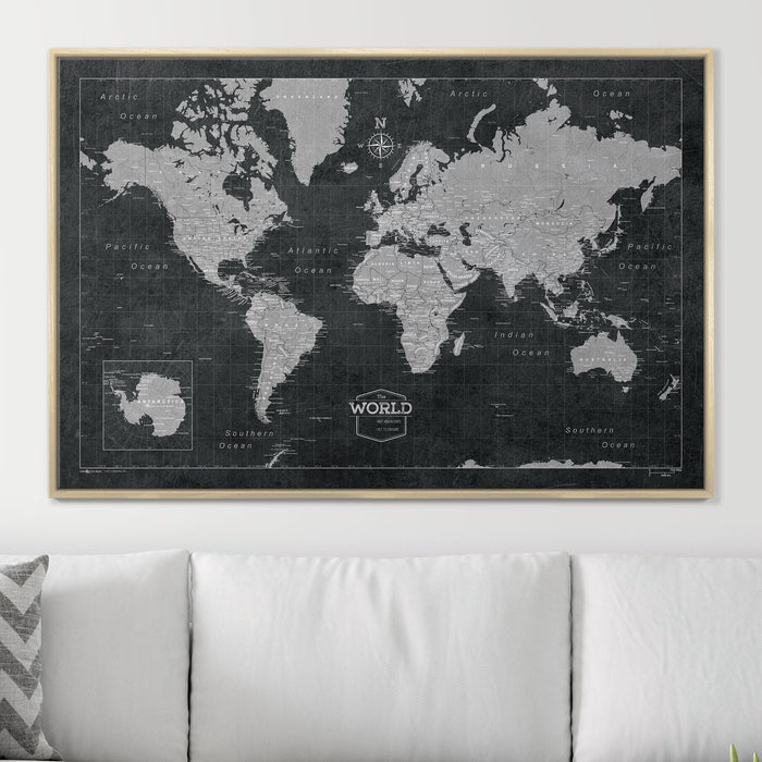 48" x 32" / Standard / Natural Oak