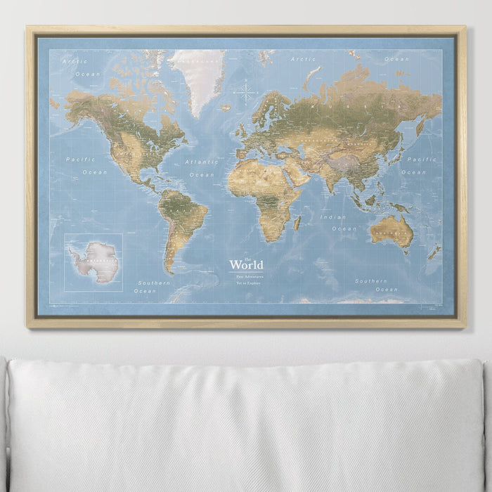 24" x 16" / Standard / Natural Oak