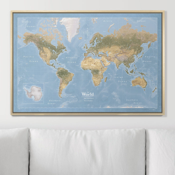 36" x 24" / Standard / Natural Oak