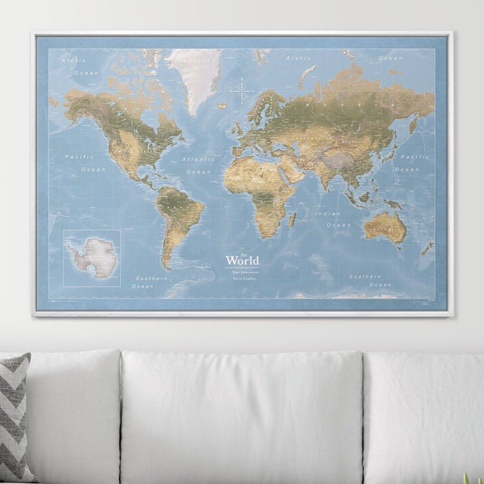 48" x 32" / Standard / Smooth White