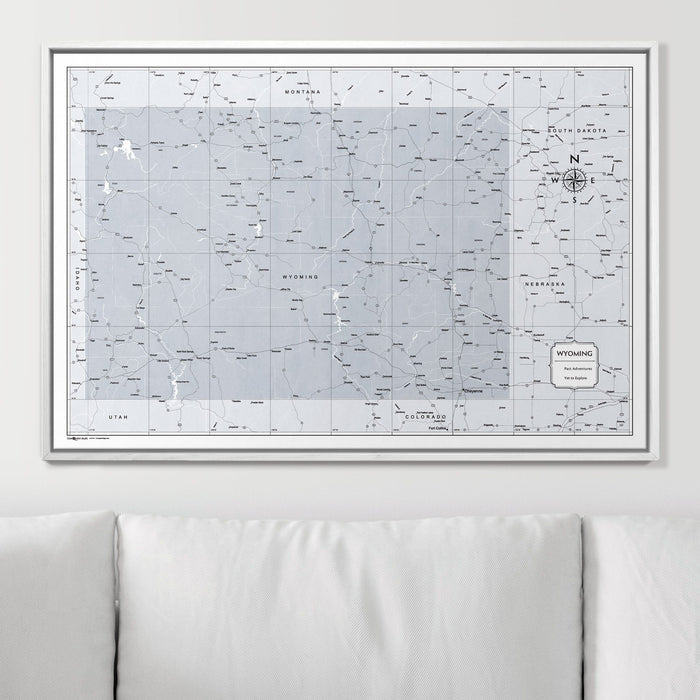 36" x 24" / Standard / Smooth White