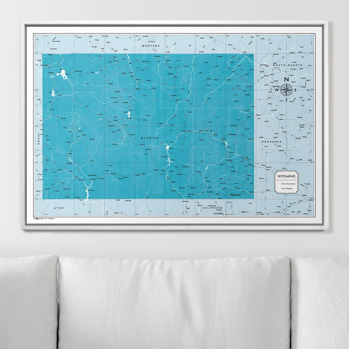 36" x 24" / Standard / Smooth White