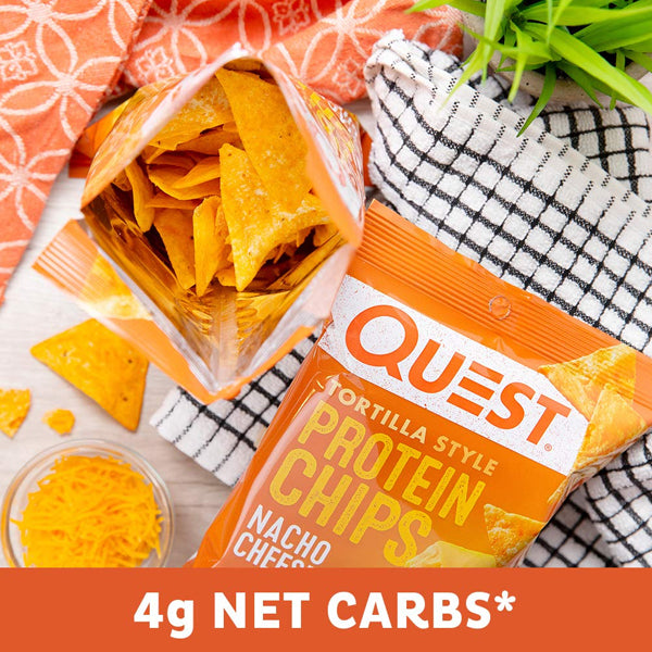 Quest Tortilla Style 32g Protein Chips 8pk