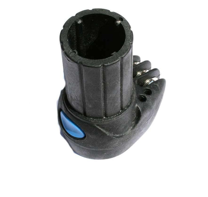 Radz SDM Mast Foot windsurfing base adapter with blue button and adjustment holes