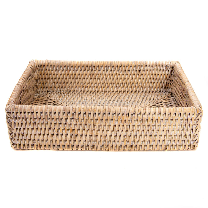 Rattan Guest Towel Napkin Holder
