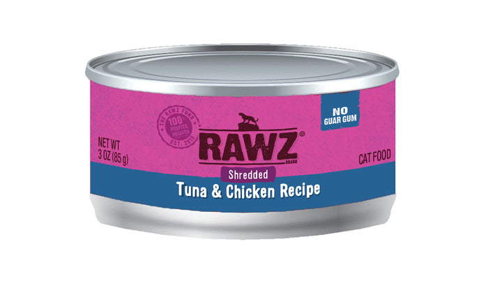 RAWZ Shredded Tuna & Chicken Canned Cat Food