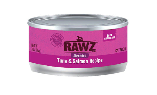 RAWZ Shredded Tuna & Salmon Canned Cat Food