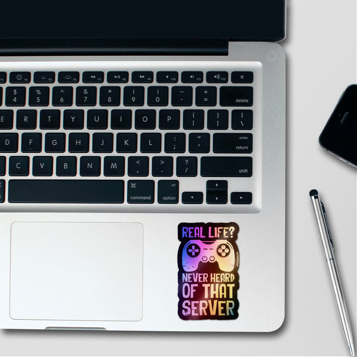 Real Life Game Holographic Stickers - Holographic stickers | STICK IT UP