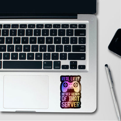 Real Life Game Holographic Stickers - Holographic stickers | STICK IT UP